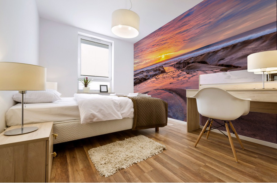 Sunset at Windansea  Mural print