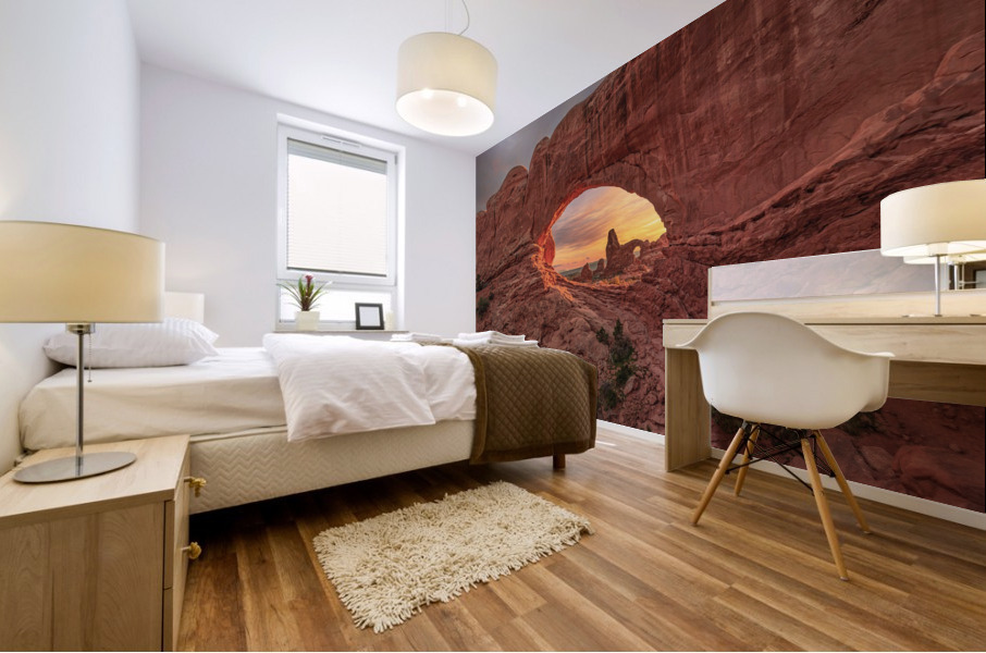 The windows Mural print