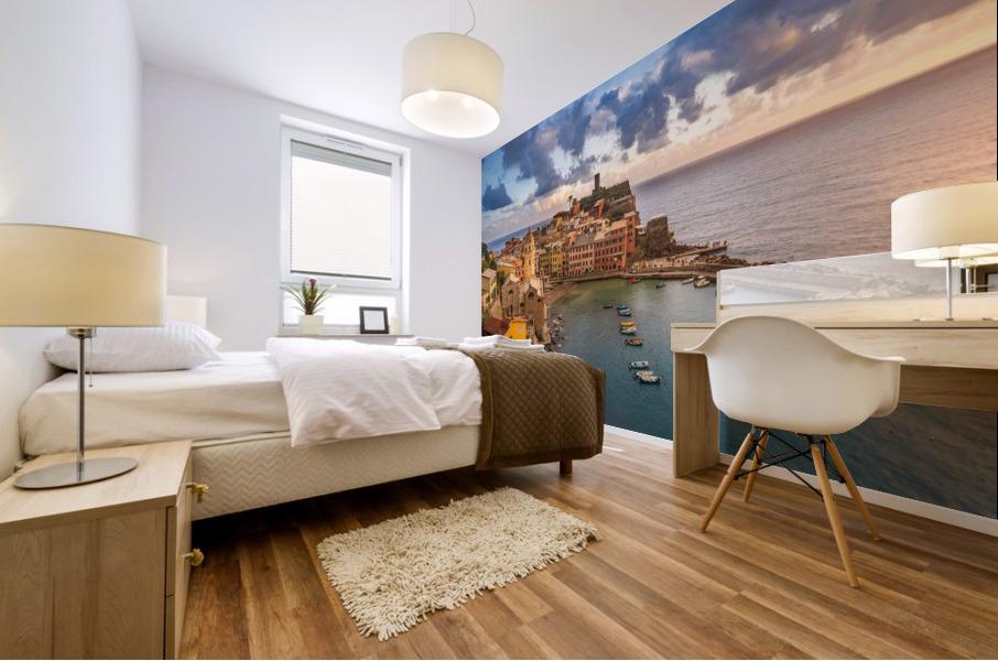 Vernazza Mural print