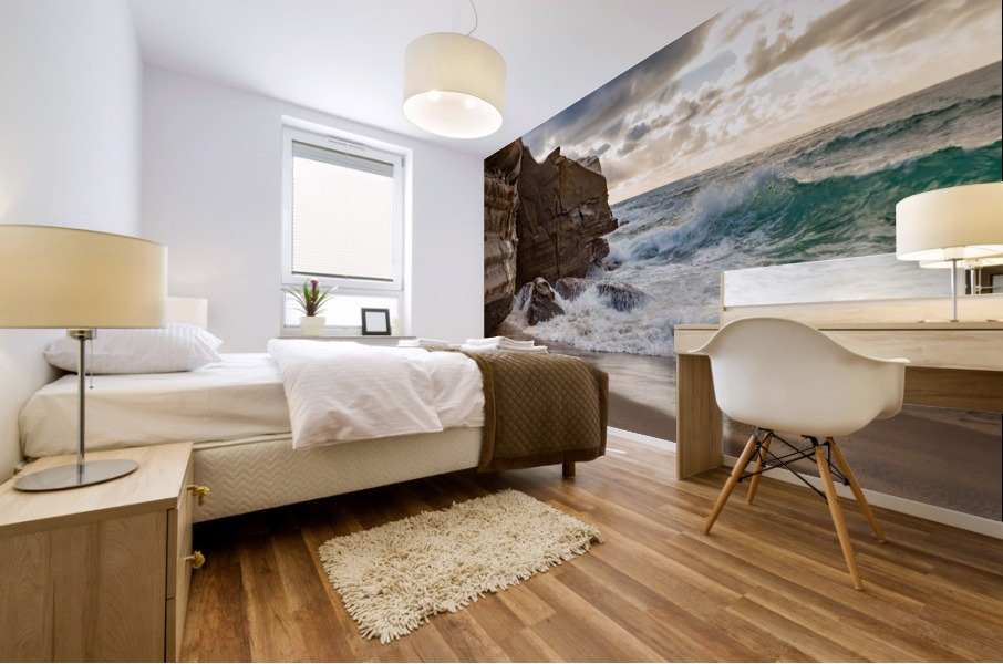 Shorebreak Mural print