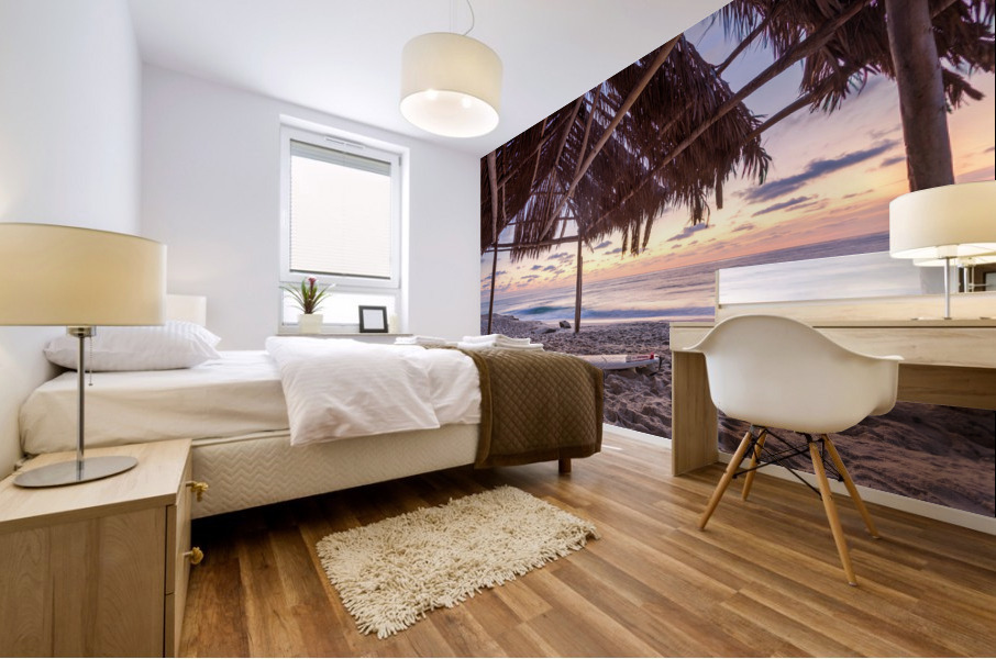 Under the shack Mural print