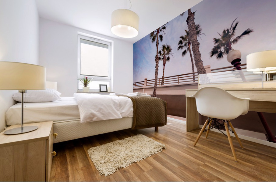 Oceanside pier 2 Mural print