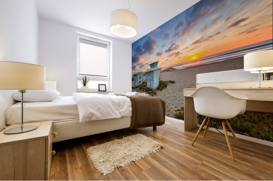 South Ponto beach Mural print