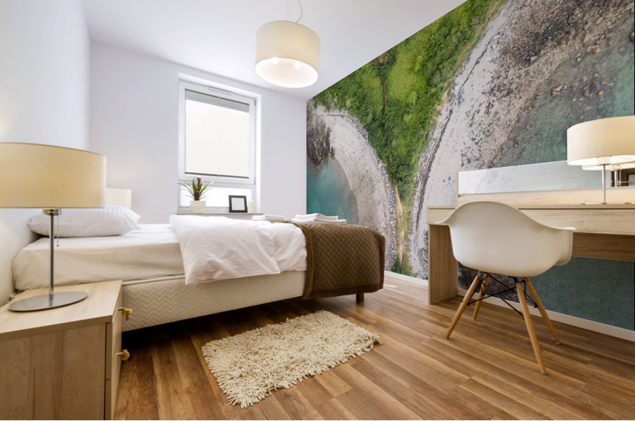 Pointe de la trinite Mural print