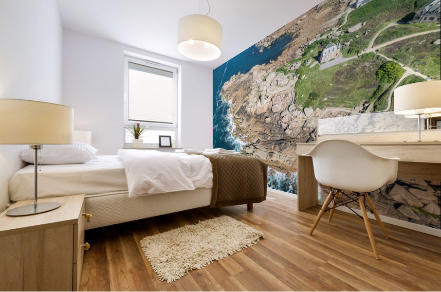 Ploumanach lighthouse Mural print