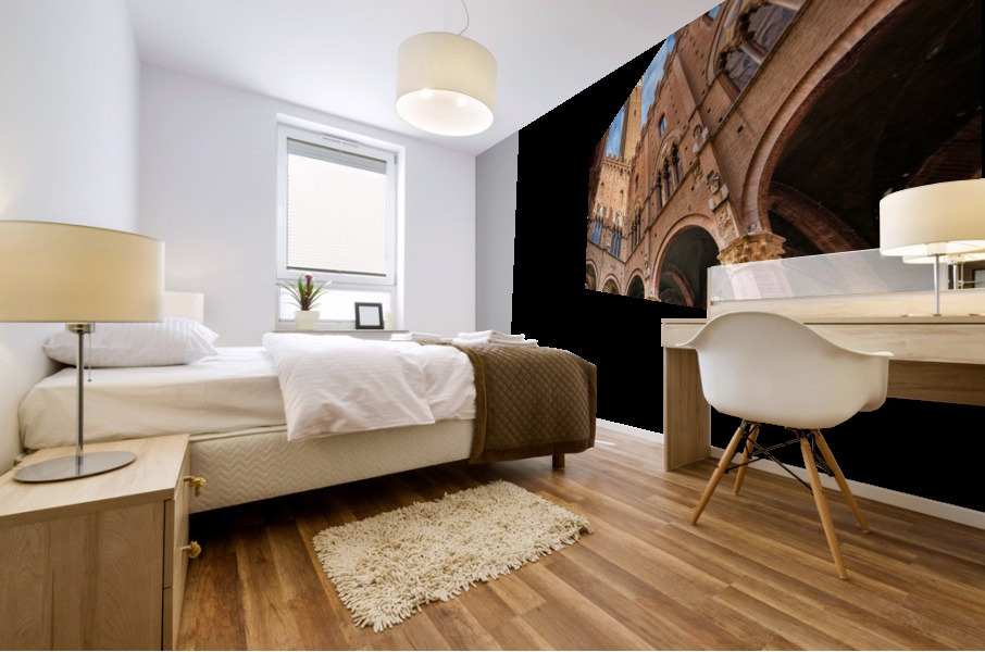 Sienna tower Mural print