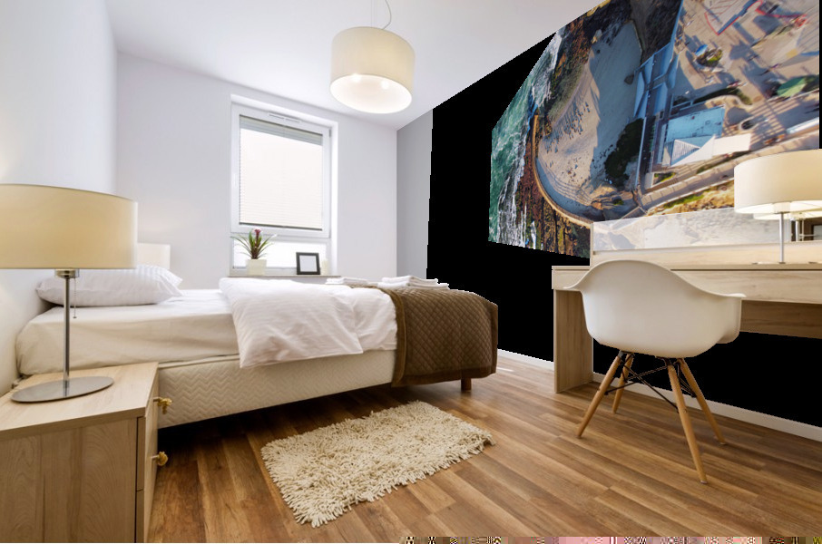 spiral Mural print