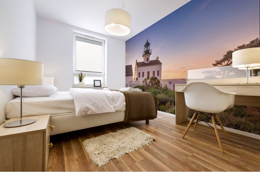Point Loma Lighthouse Mural print