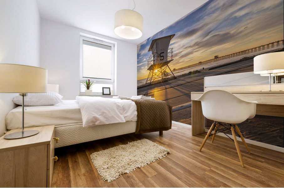 oceanside number 5 Mural print