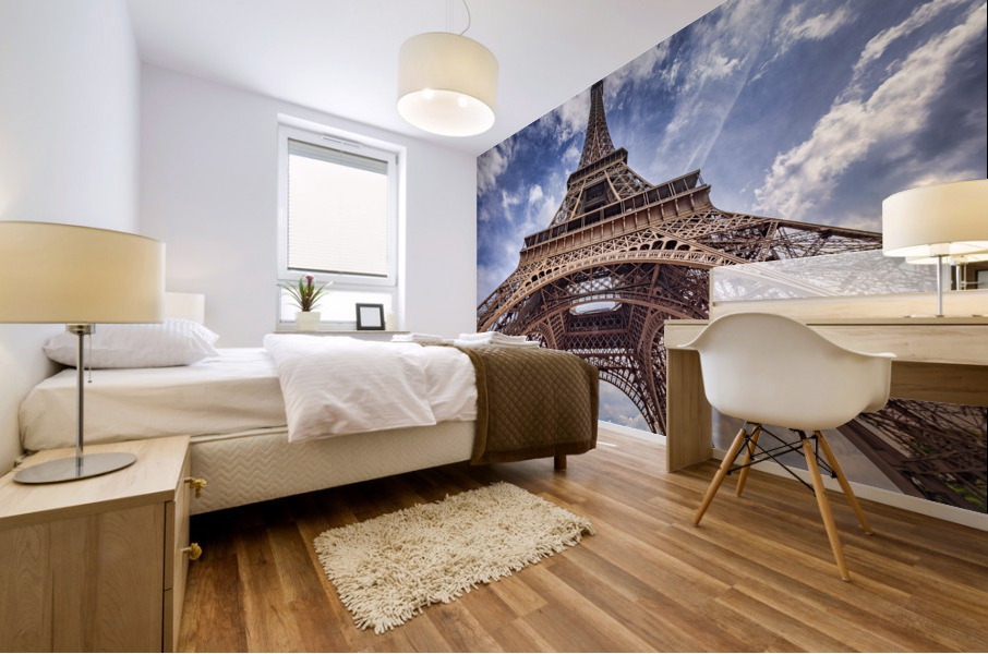 The Eiffel Tower Mural print