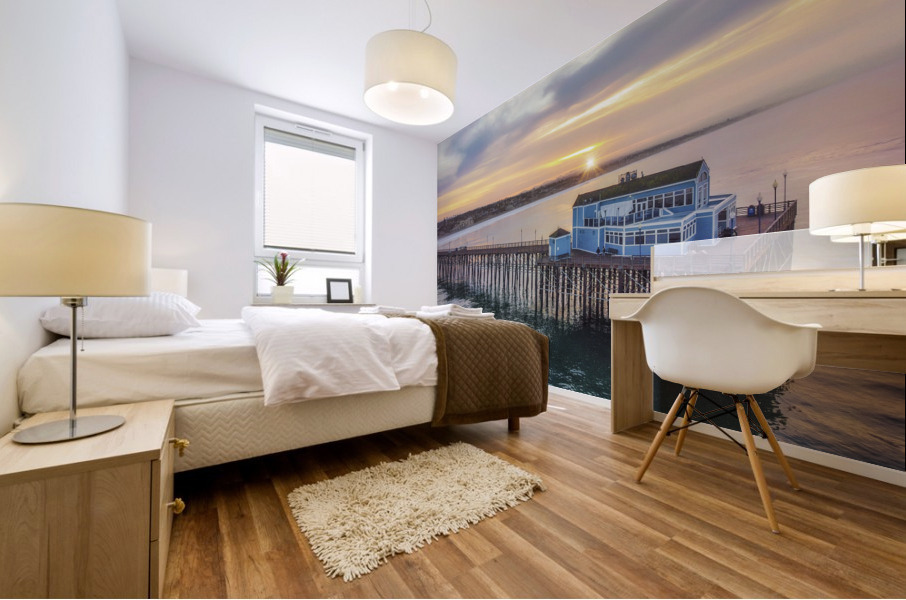 Oceanside sunrise Mural print