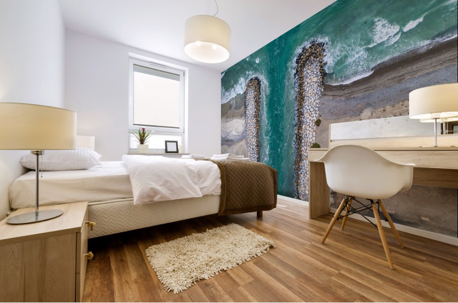 South ponto Mural print