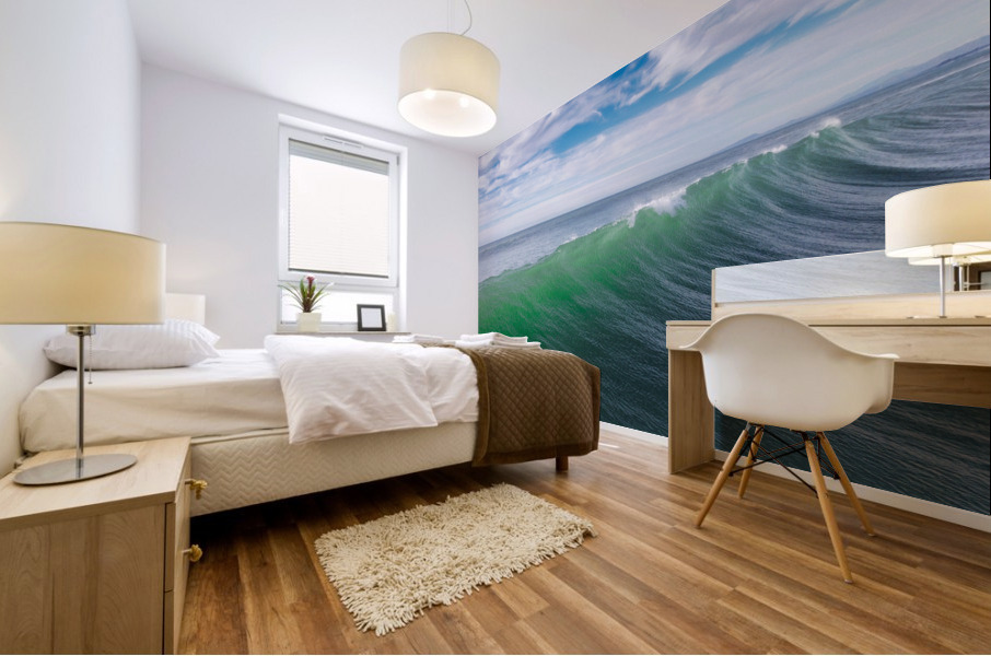 Just a wave Mural print