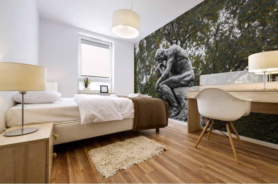Thinking Mural print