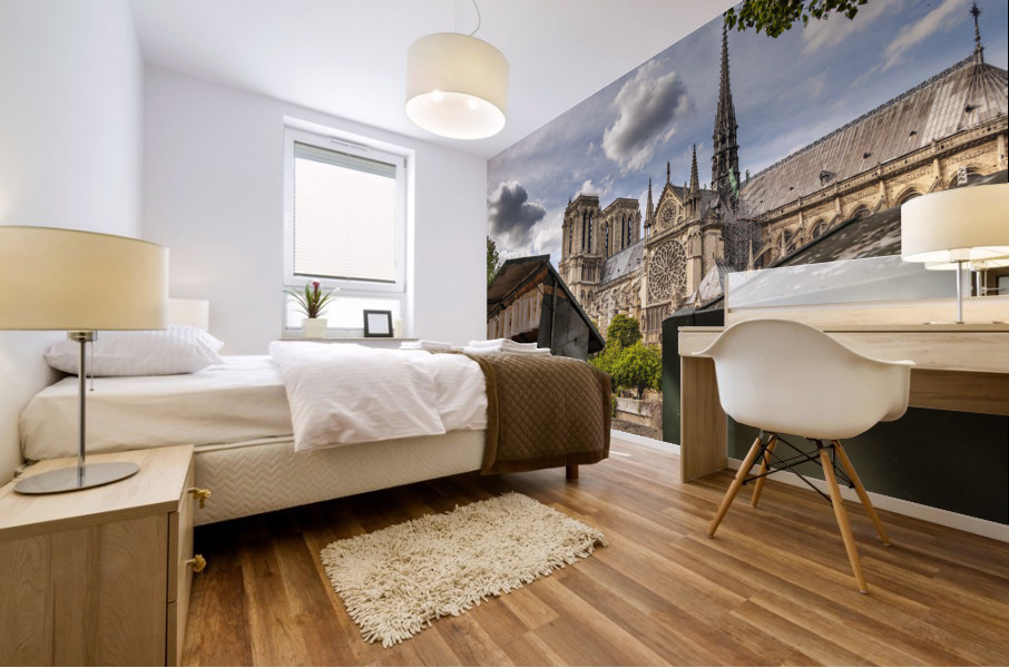 Notre Dame Mural print