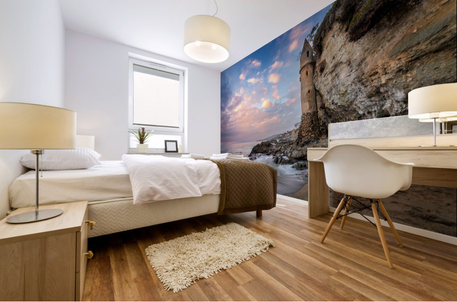 The pirate tower Mural print