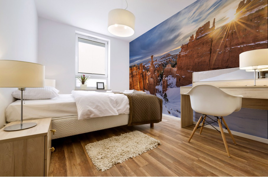 Bryce sunrise Mural print