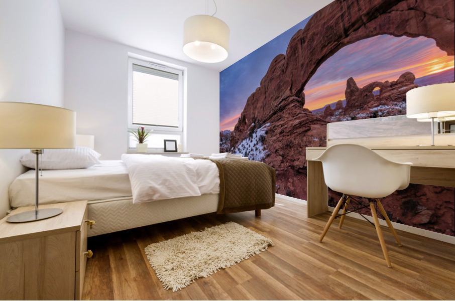 The windows panorama Mural print