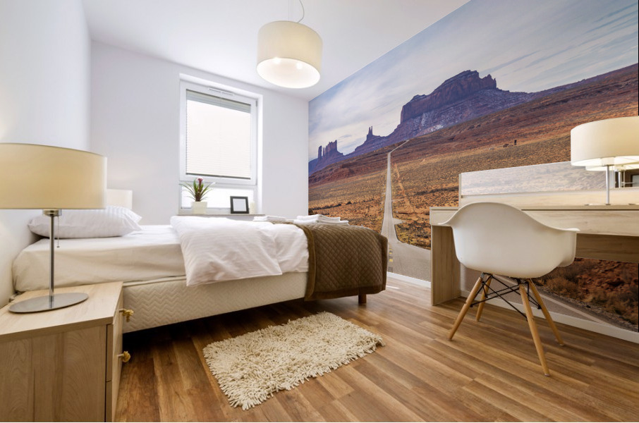 Forrest gump point Mural print