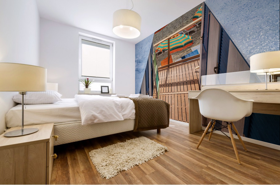 Cinque terre beach Mural print