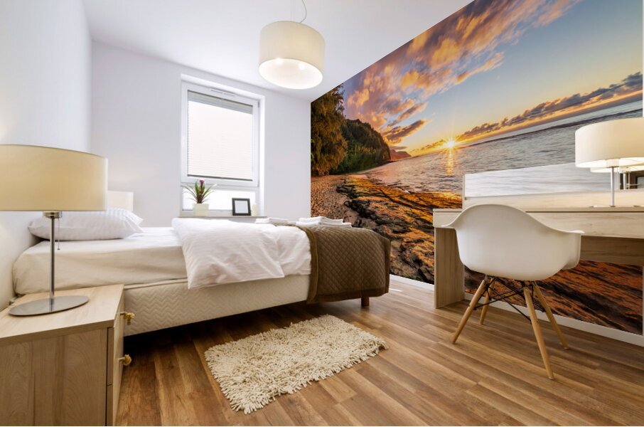 Kee beach Mural print