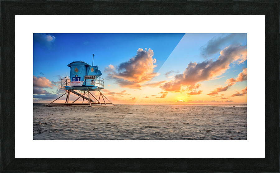 south ponto  Picture Frame print
