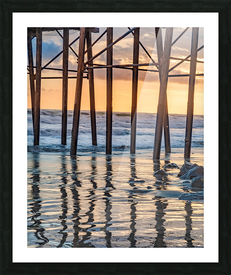 Oceanside pier Picture Frame print