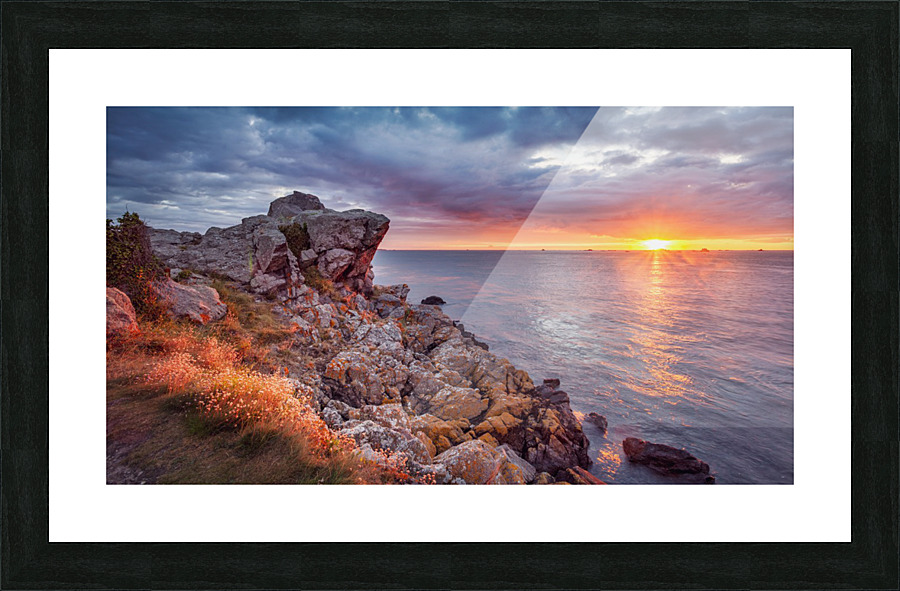 la pointe de la trinite Picture Frame print
