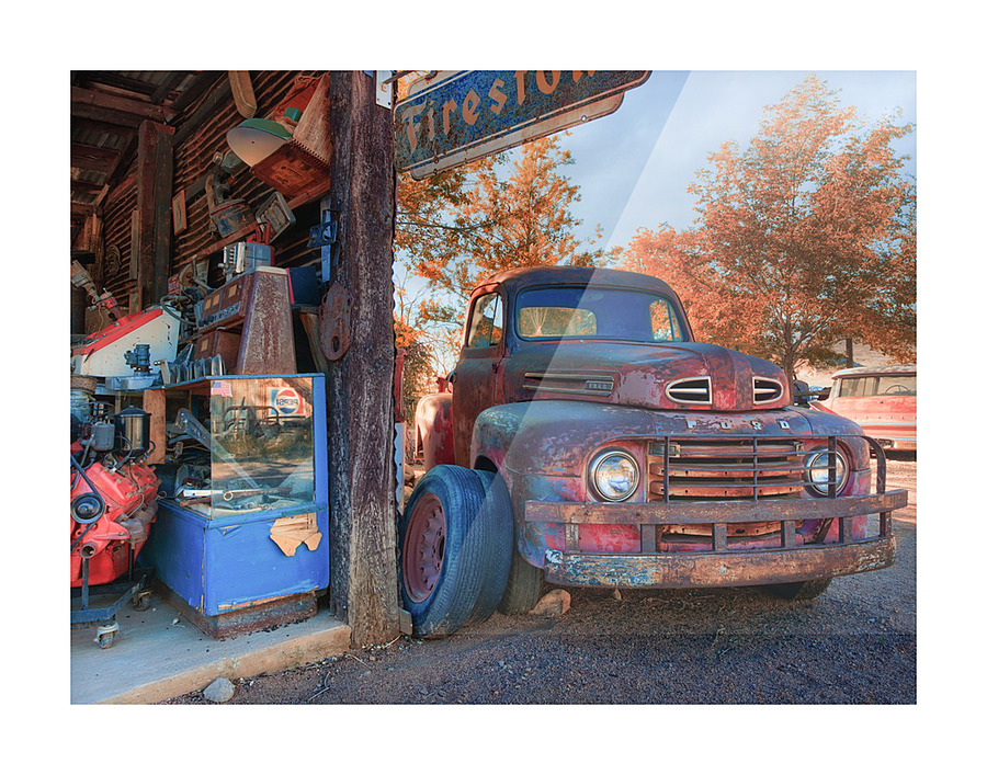 Route 66 Picture Frame print