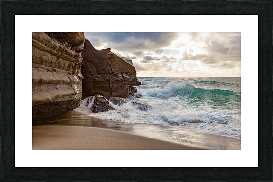 Shorebreak Picture Frame print