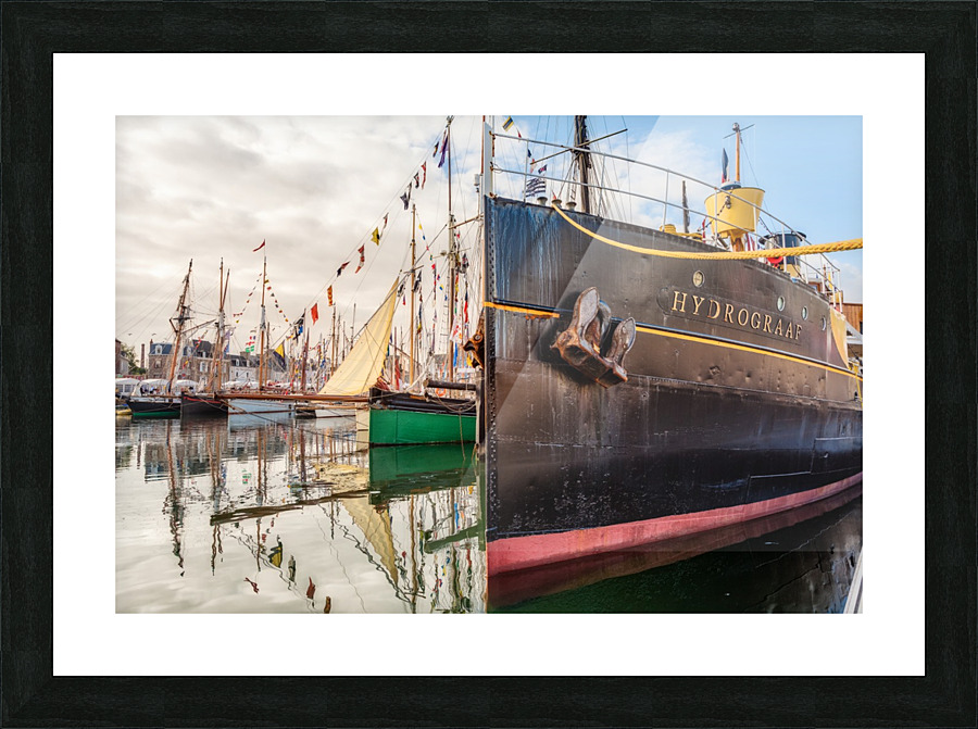 port de paimpol Picture Frame print