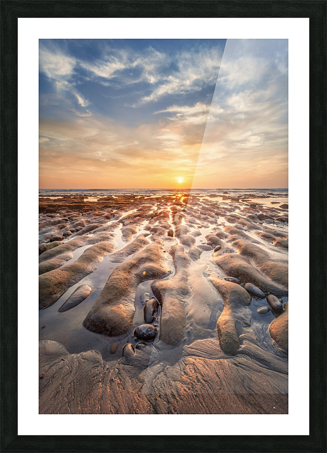 La Jolla reef Picture Frame print