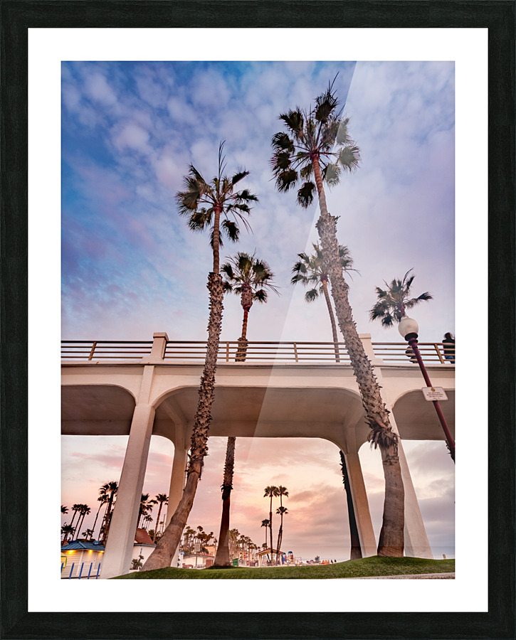 Oceanside pier 2 Picture Frame print