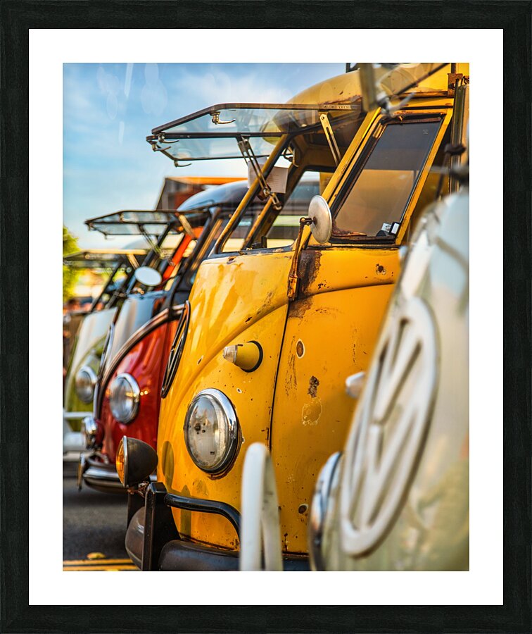 vw bus t1 Picture Frame print