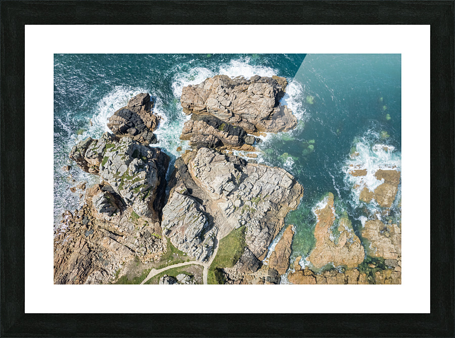 Le gouffre 2 Picture Frame print