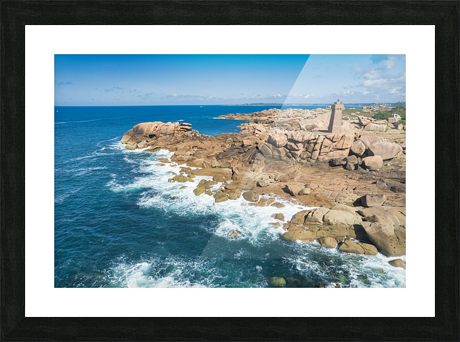 Ploumanach lighthouse 2 Picture Frame print