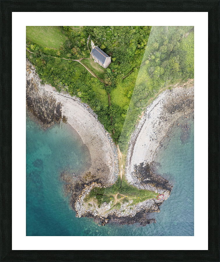 Pointe de la trinite Picture Frame print