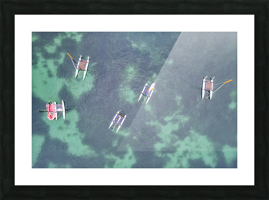 beg meil harbor Picture Frame print