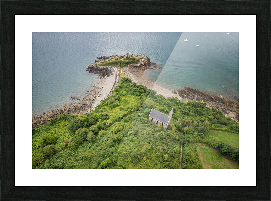 Pointe de la trinite Picture Frame print