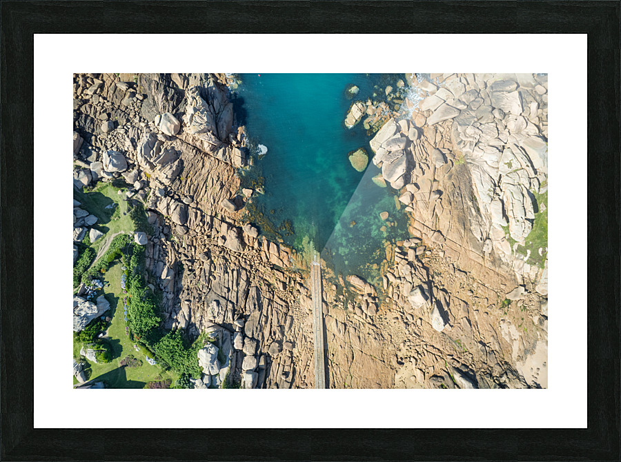 Cale de Ploumanach Picture Frame print