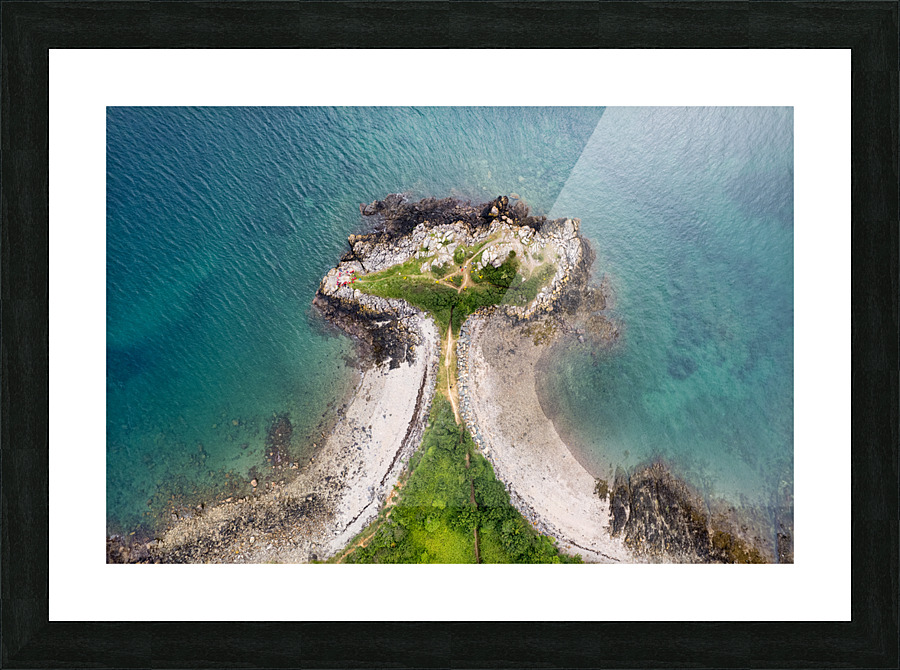 pointe de la trinite Picture Frame print