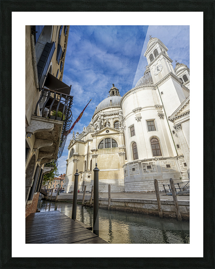 Fondamenta salute Picture Frame print