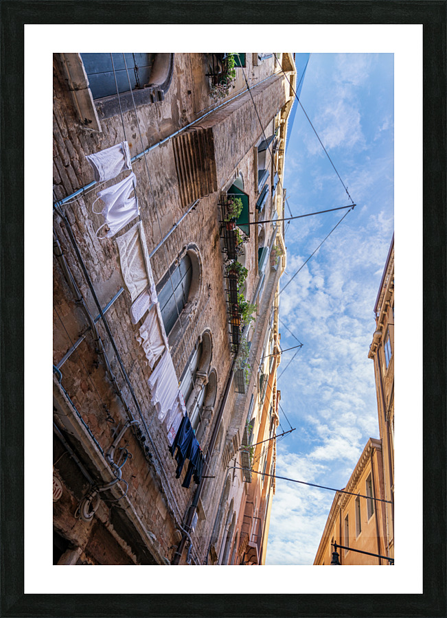 Venetian Dryer Picture Frame print