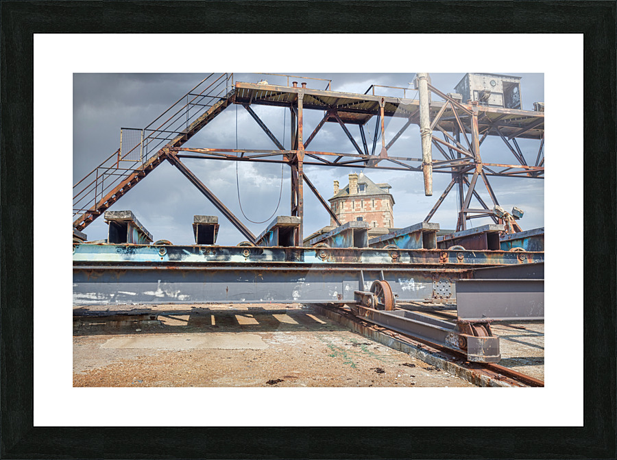 crozon harbor Picture Frame print