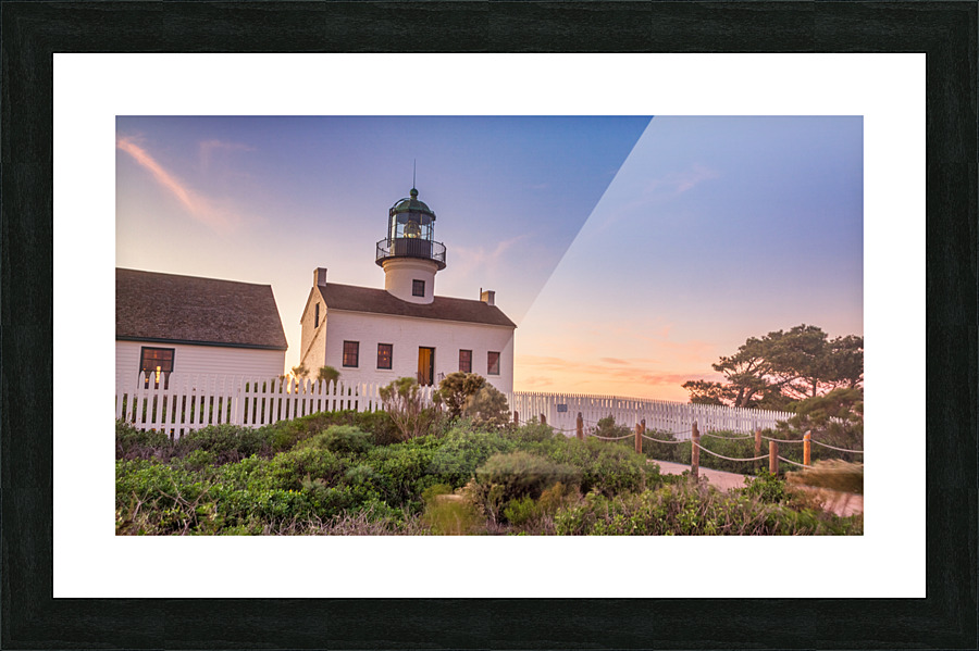 Point Loma Lighthouse Picture Frame print