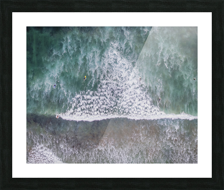 Beacons break Picture Frame print