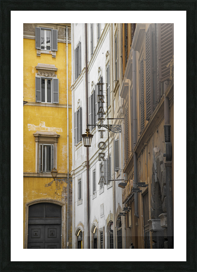 Ristorante Picture Frame print