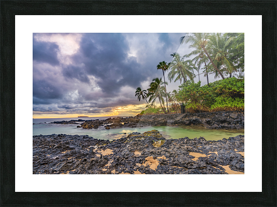 secret cove 2 Picture Frame print