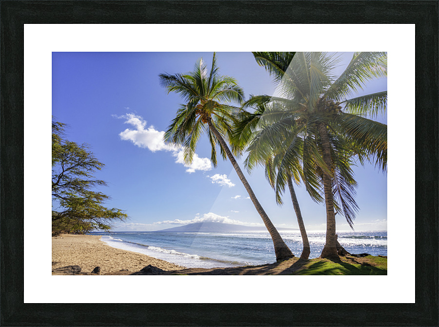 Lahaina beach Picture Frame print