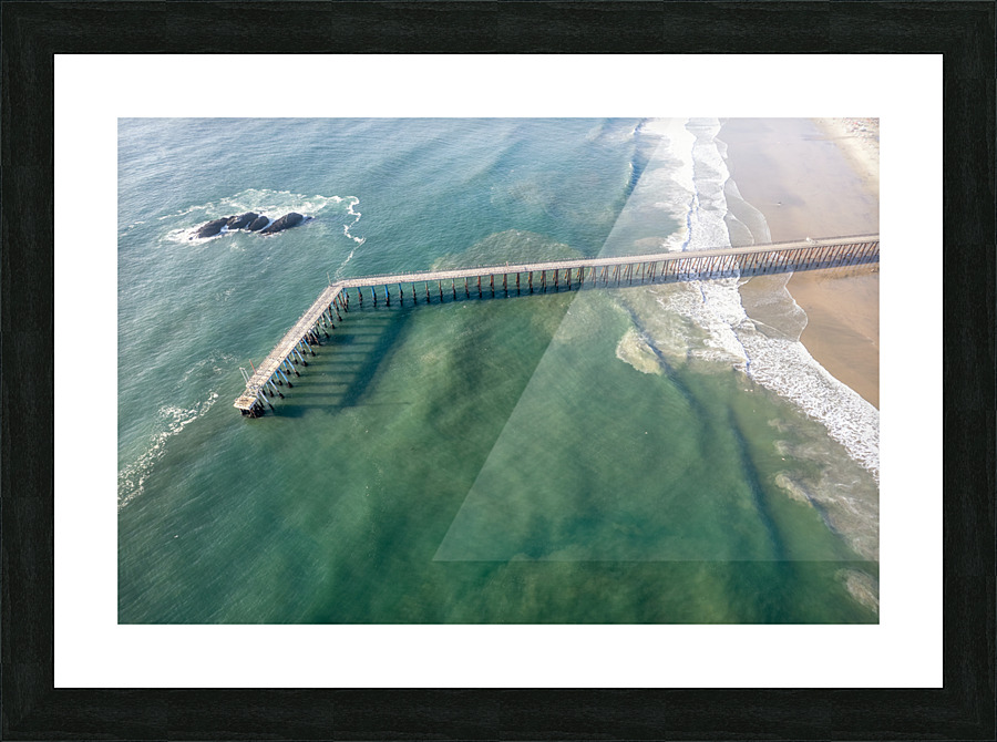 Rosarito pier Picture Frame print